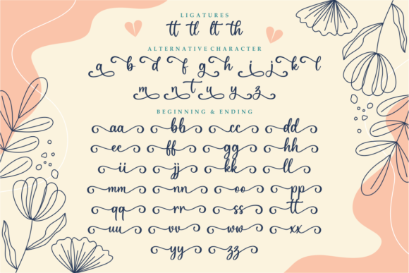 Hello Calanthe Font Poster 7