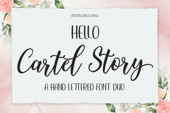 Hello Cartel Story Font Poster 1