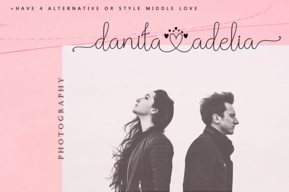Hello Della Font Poster 5