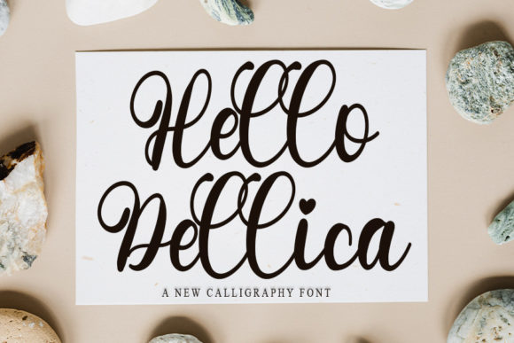 Hello Dellica Font