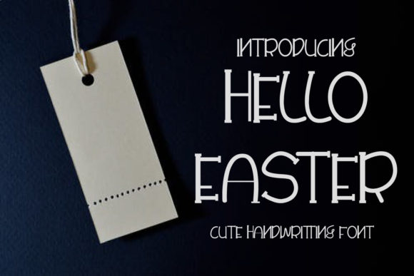 Hello Easter Font