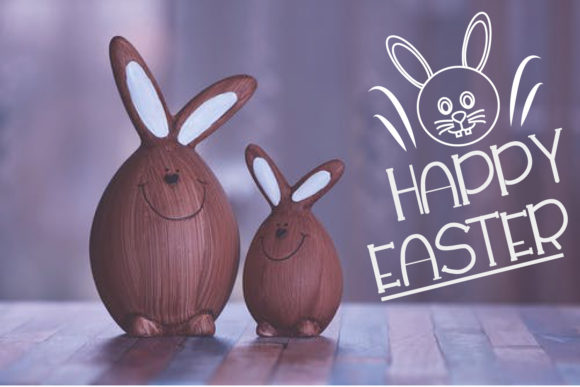 Hello Easter Font Poster 3