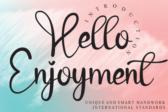 Hello Enjoyment Font