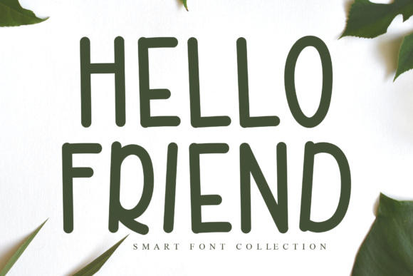 Hello Friend Font Poster 1