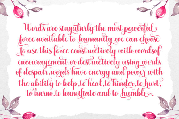 Hello Georgina Font Poster 3