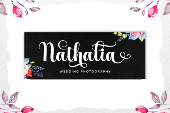 Hello Georgina Font Poster 4