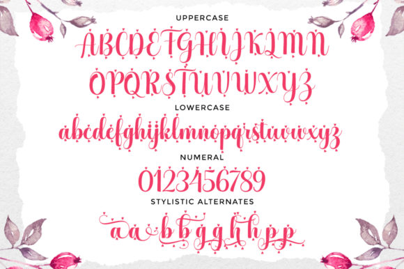 Hello Georgina Font Poster 6