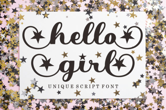 Hello Girl Font