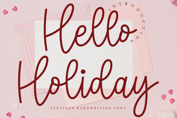 Hello Holiday Font