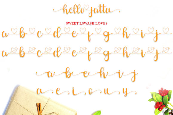 Hello Jatta Font Poster 4