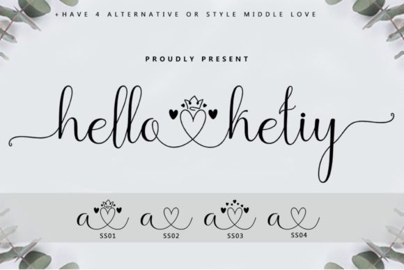 Hello Ketiy Font Poster 11