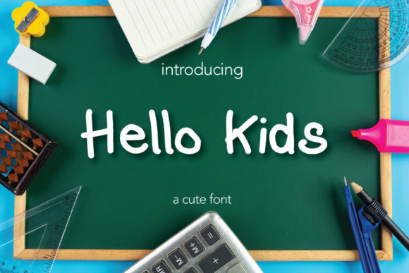 Hello Kids Font