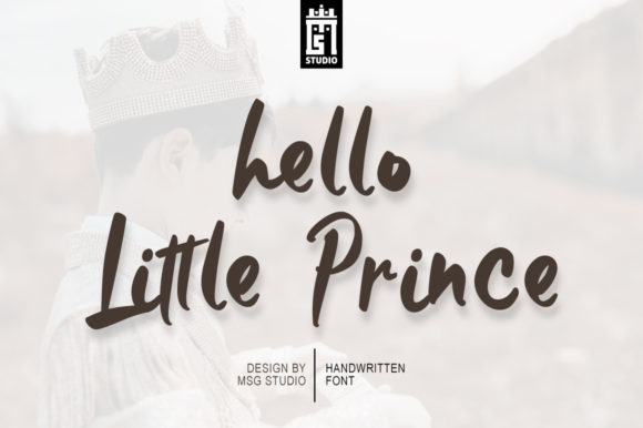 Hello Little Prince Font Poster 1