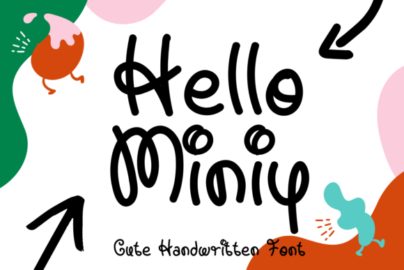 Hello Miniy Font Poster 1