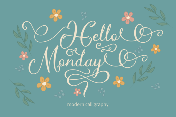 Hello Monday Font