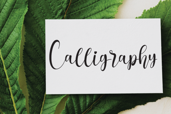Hello Morning Font Poster 3