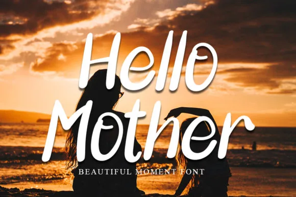 Hello Mother Font Poster 1