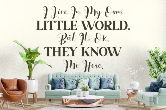 Hello Saffana Font Poster 16