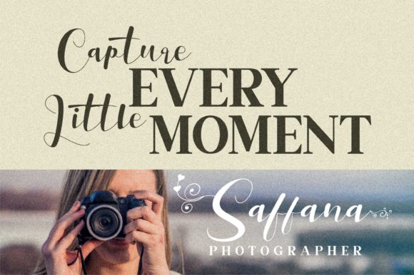 Hello Saffana Font Poster 5
