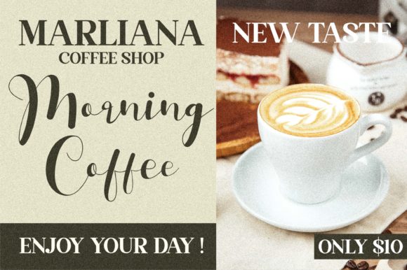 Hello Saffana Font Poster 9