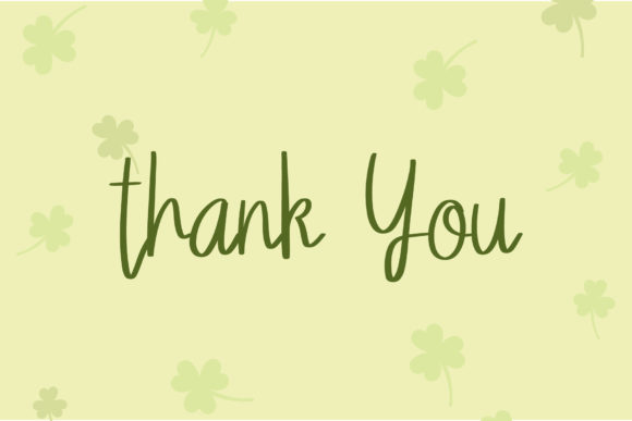 Hello Saint Patrick Font Poster 8