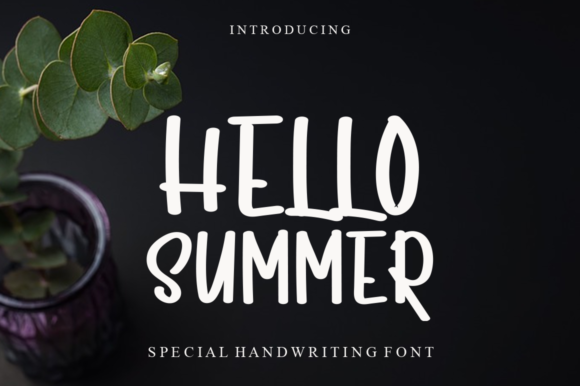 Hello Summer Font