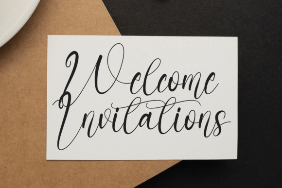 Hello Sunflowers Font Poster 4