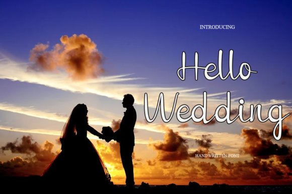 Hello Wedding Font