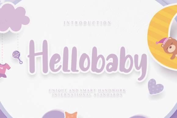 Hellobaby Font Hellobaby Font Poster 1
