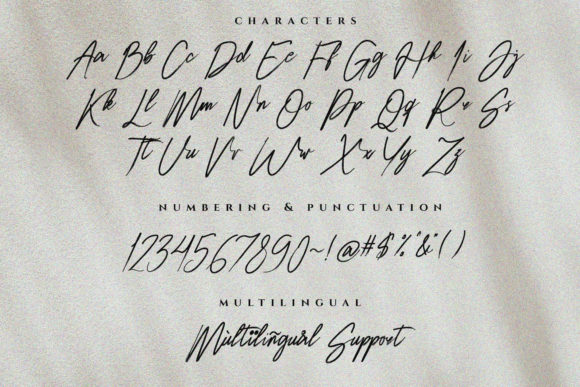 Hembusan Font Poster 6