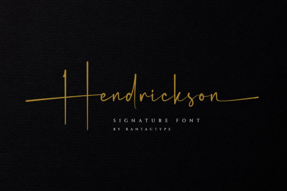 Hendrickson Font