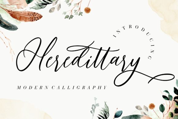 Heredittary Font