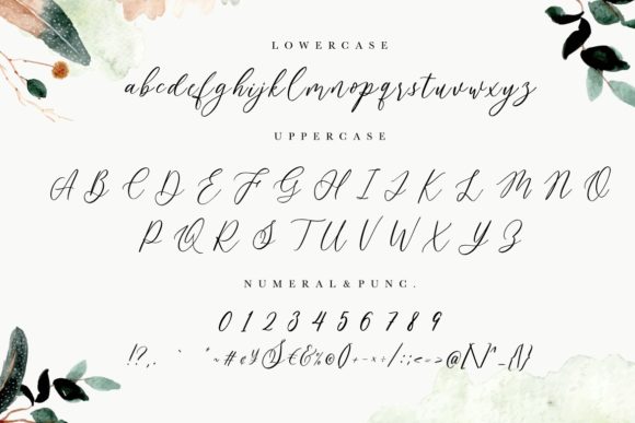 Heredittary Font Poster 8