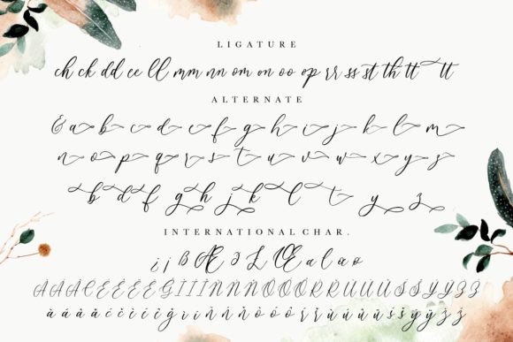 Heredittary Font Poster 9