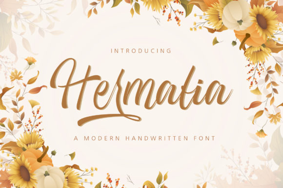 Hermalia Font Poster 1
