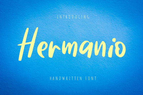 Hermanio Font Poster 1