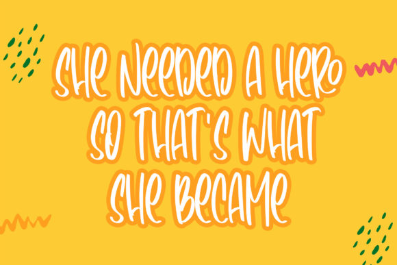 Heroism Theory Font Poster 2