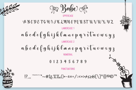 Hey Babe Font Poster 7