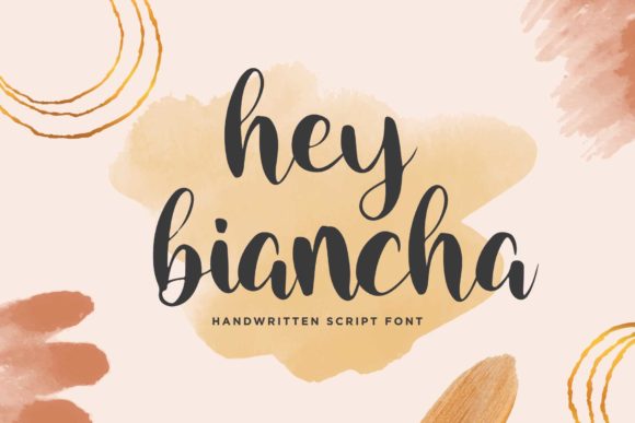 Hey Biancha Font Poster 1