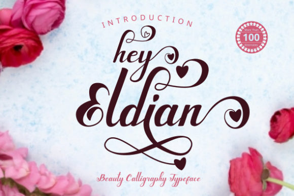 Hey Eldian Font Poster 1