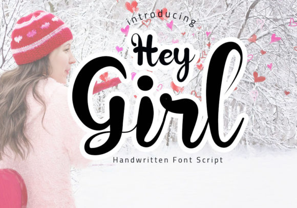 Hey Girl Font Poster 1