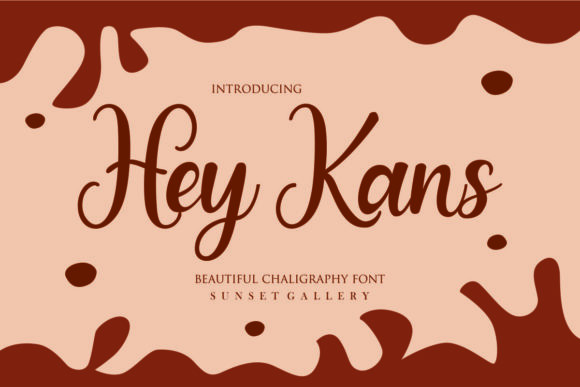 Hey Kans Font Poster 1