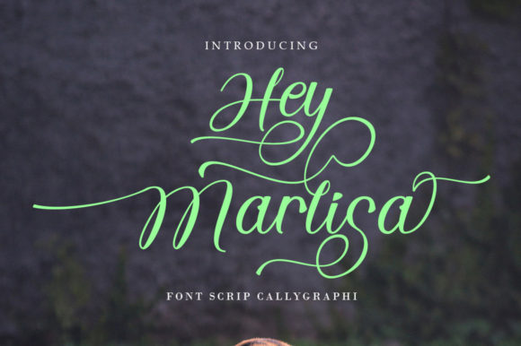 Hey Marlisa Font Poster 1