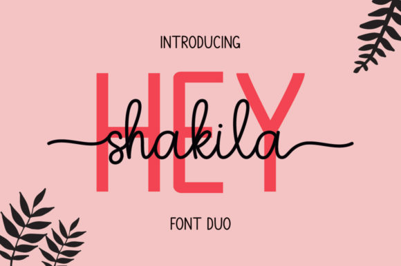 Hey Shakila Font Poster 1