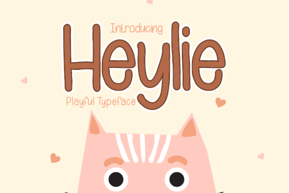 Heylie Font Poster 1