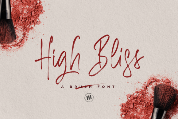 High Bliss Font Poster 1