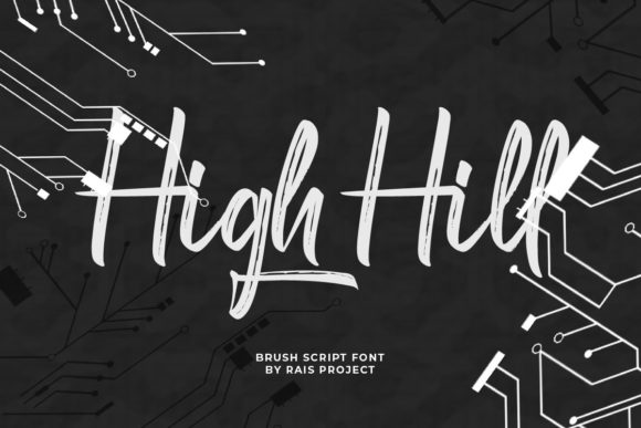 High Hill Font Poster 1