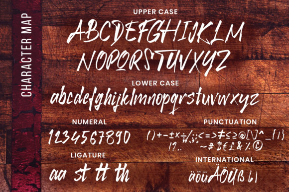Higher Reach Font Poster 5