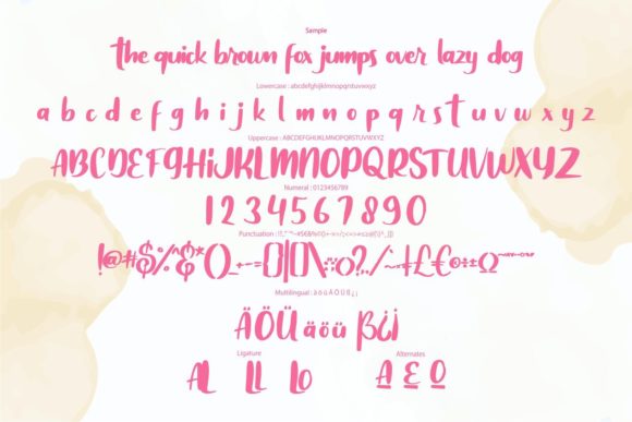 Hikari Font Poster 6