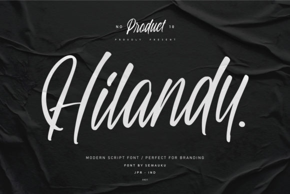 Hilandy Font Poster 1